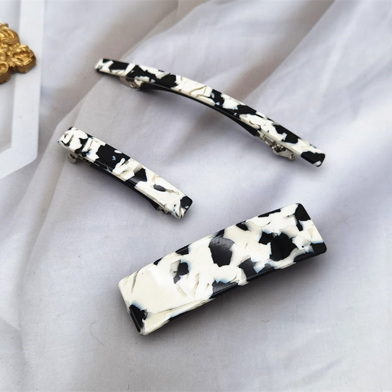 Wholesale Cow Large Acetate Hair Clips
